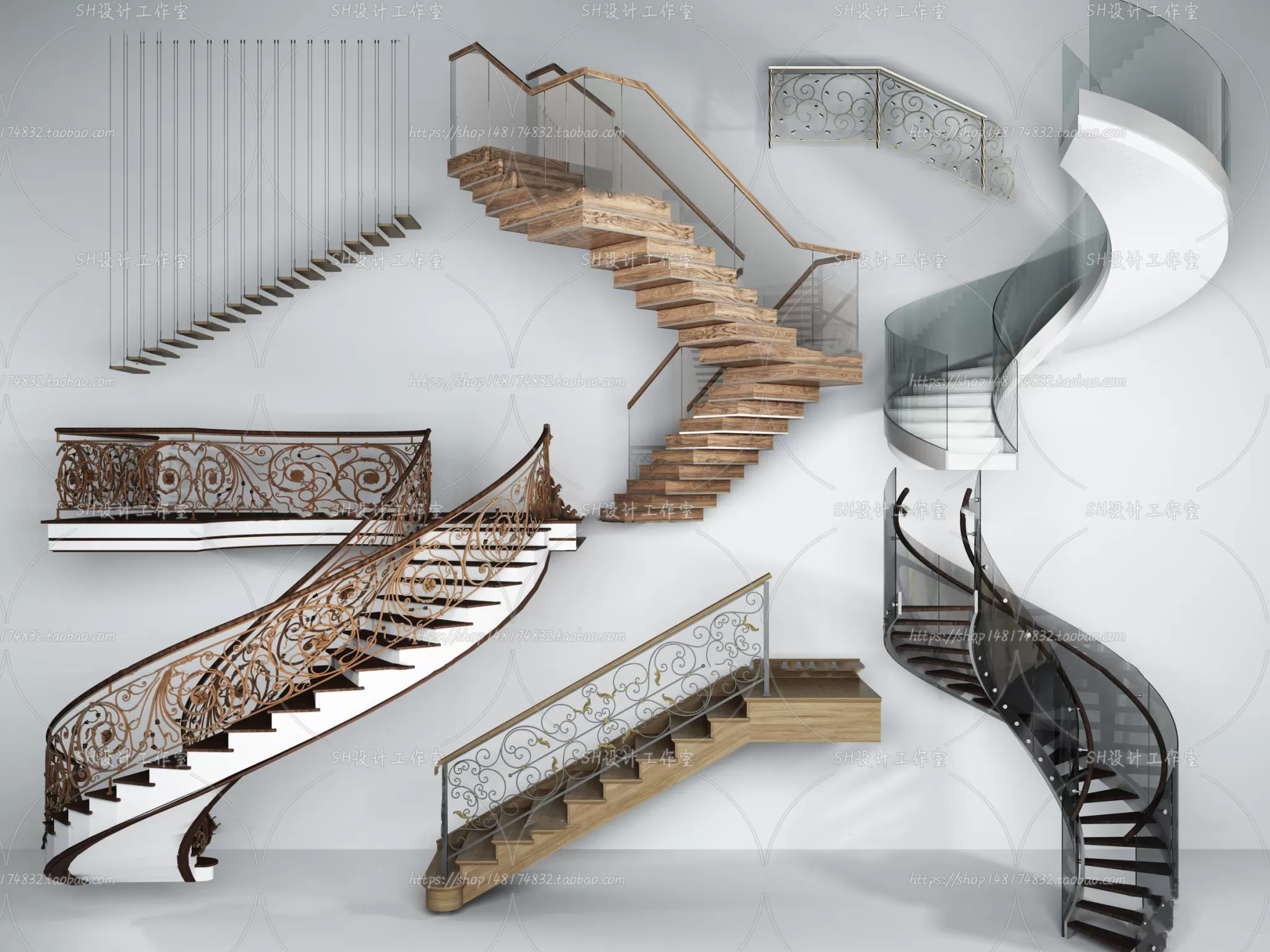 Stair 3D Models – 0077