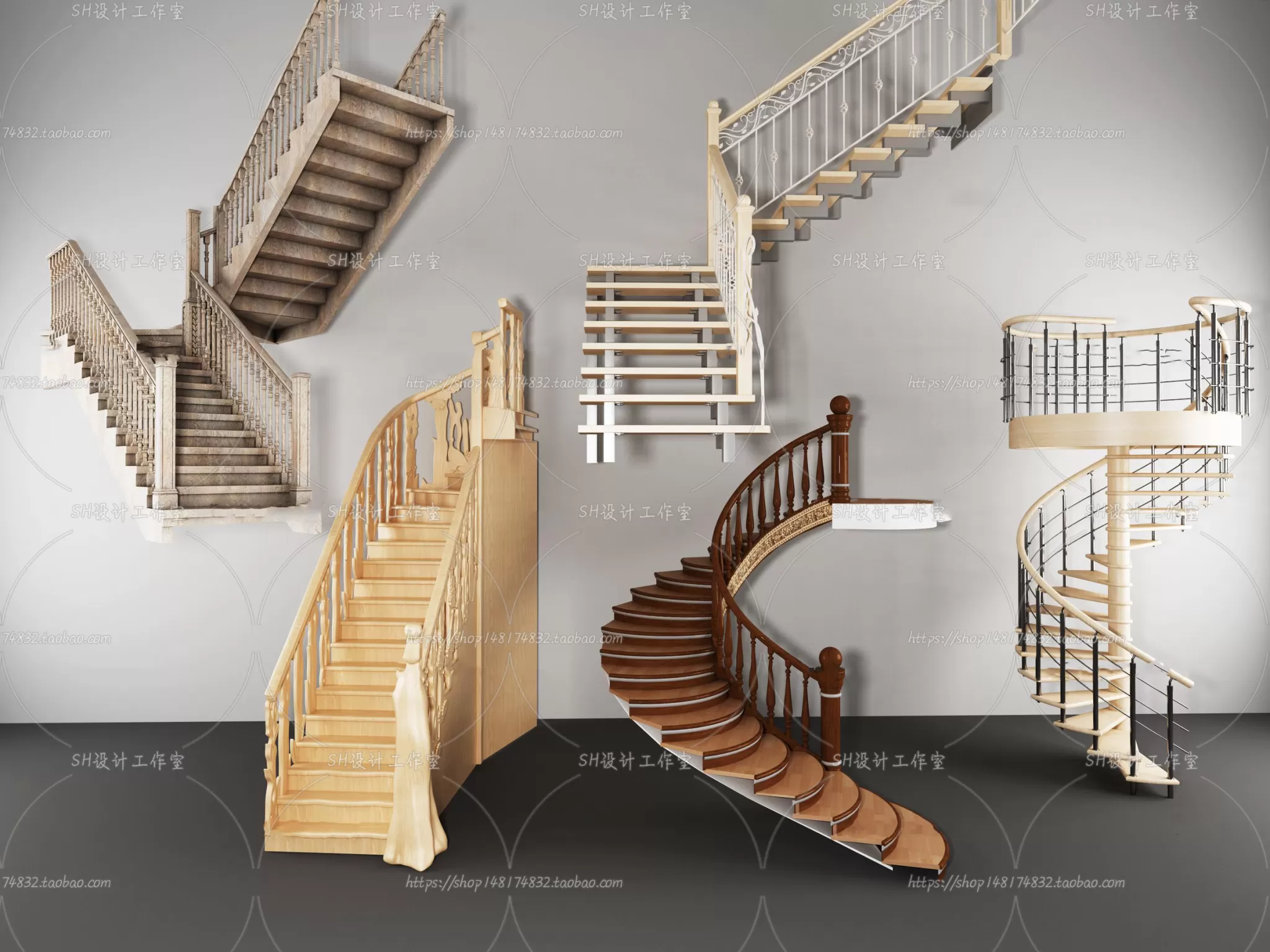 Stair 3D Models – 0078