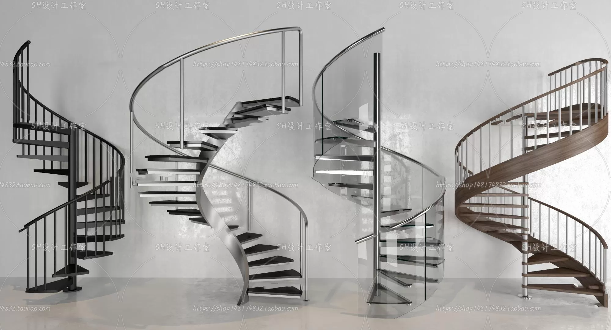 Stair 3D Models – 0079