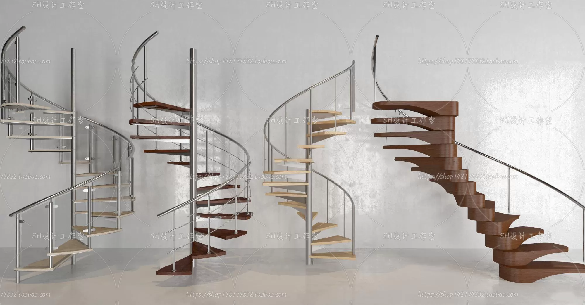 Stair 3D Models – 0080