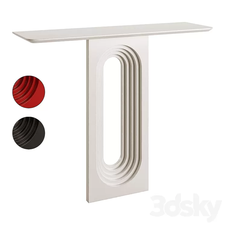 47 Modern Console Table by Homary 3dskymodel