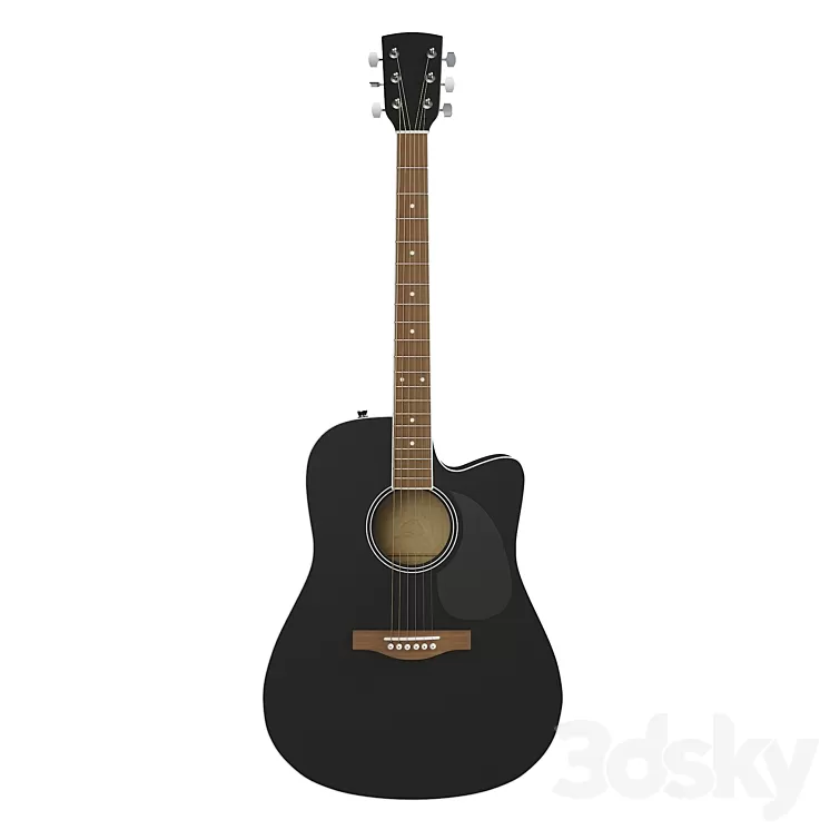 Acoustic guitar 3dskymodel