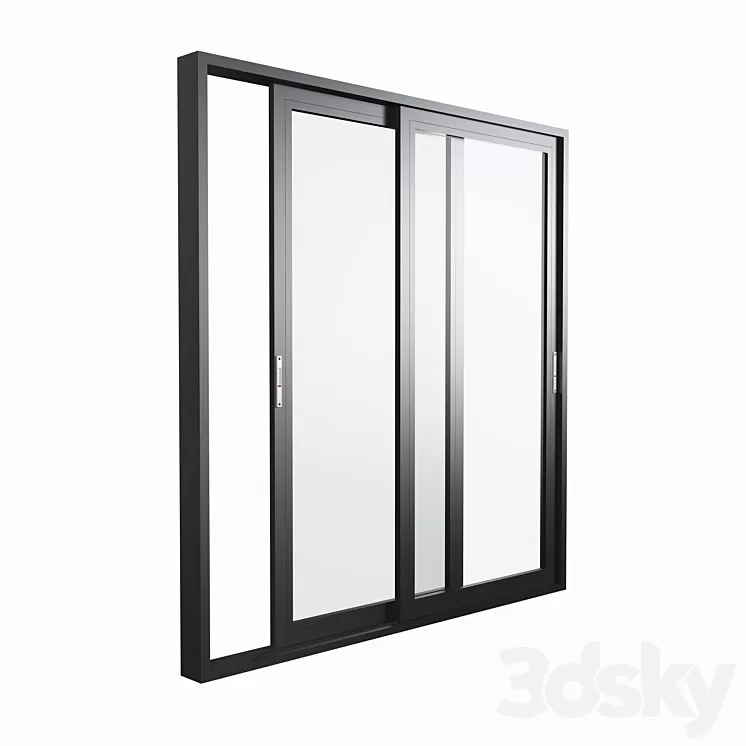 Aluminium Sliding Door & Window 3dskymodel