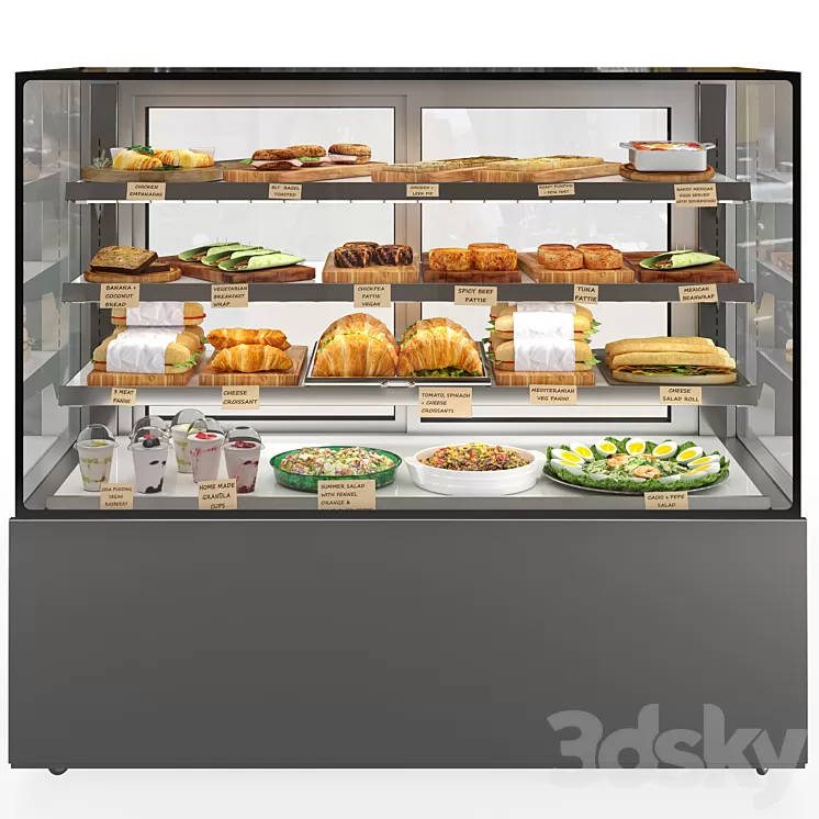 Ambient Food Display 3dskymodel