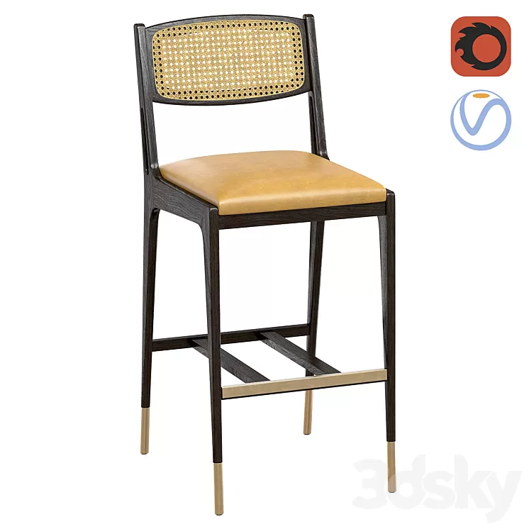 Bar stool BITE 3dskymodel