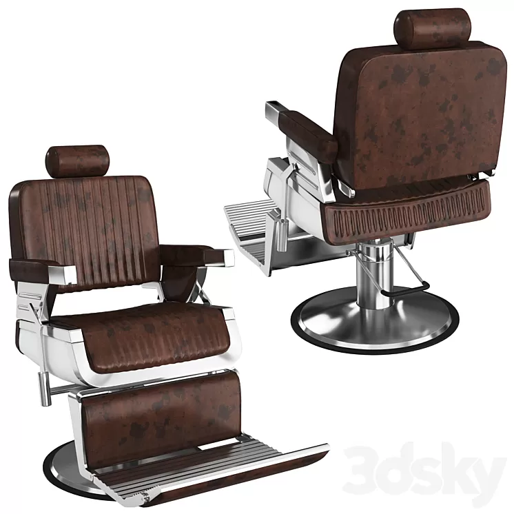 Barber Shop Chair 3dskymodel