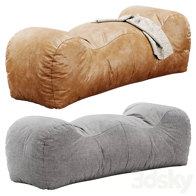 Bean bag chair sofa 3dskymodel