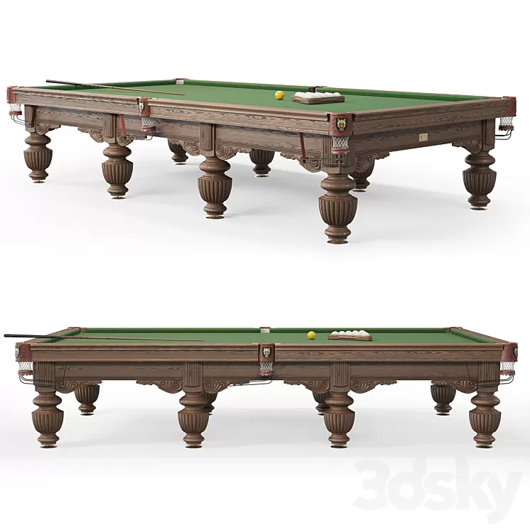 “Billiard table Ruptur “”Baron””” 3dskymodel