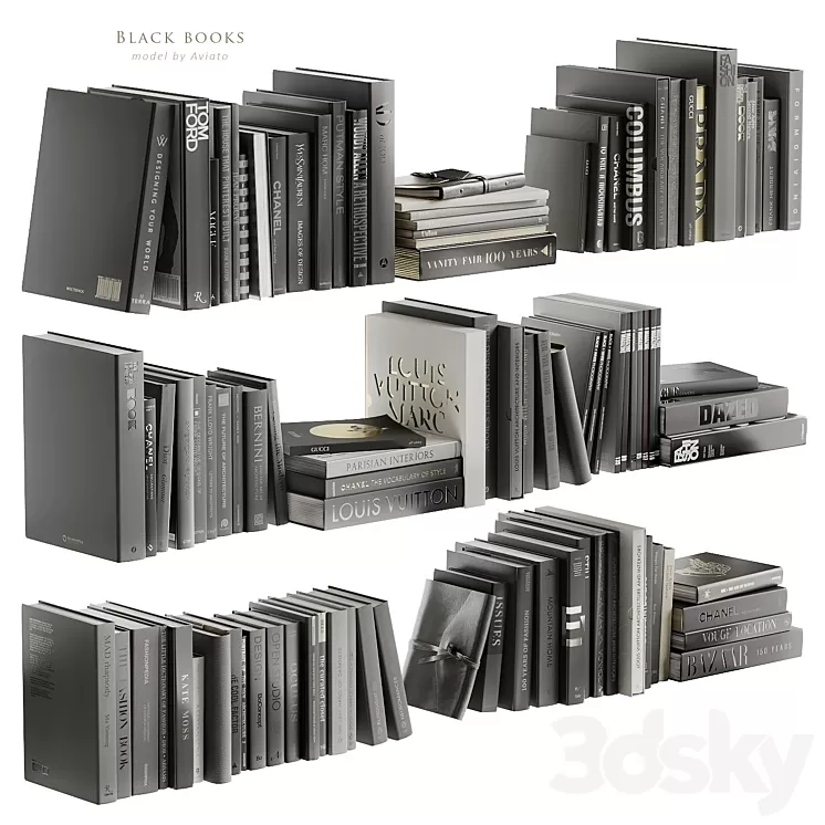 black books 3dskymodel