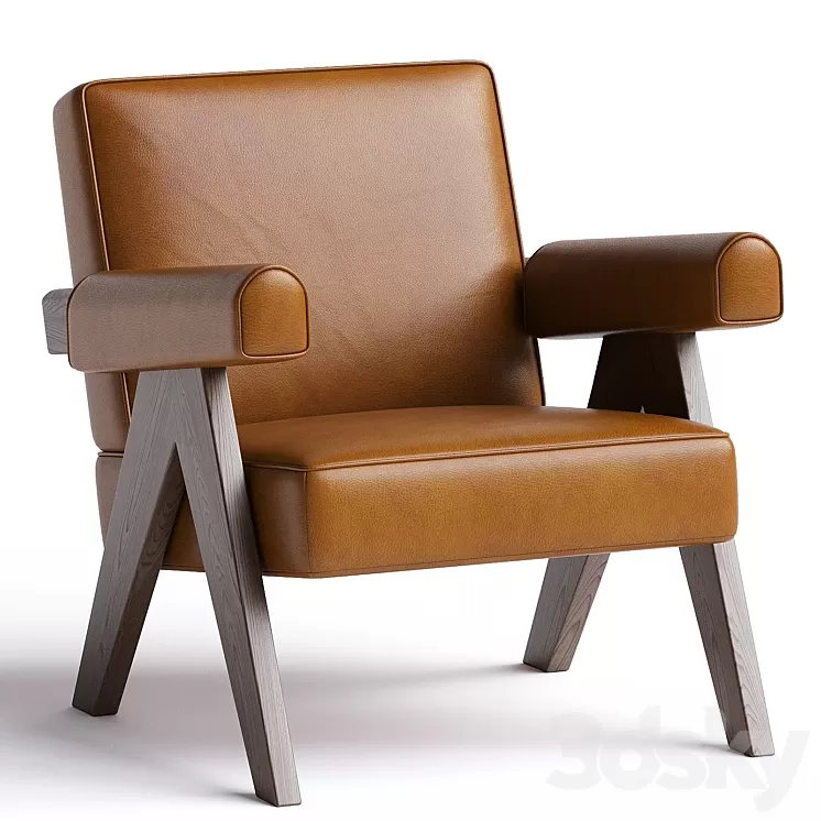 CAPITOL COMPLEX | Armchair by Cassina 3dskymodel