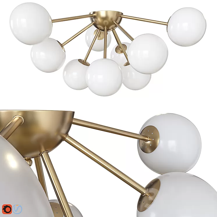 Ceiling lamp Freya Alexis 3dskymodel