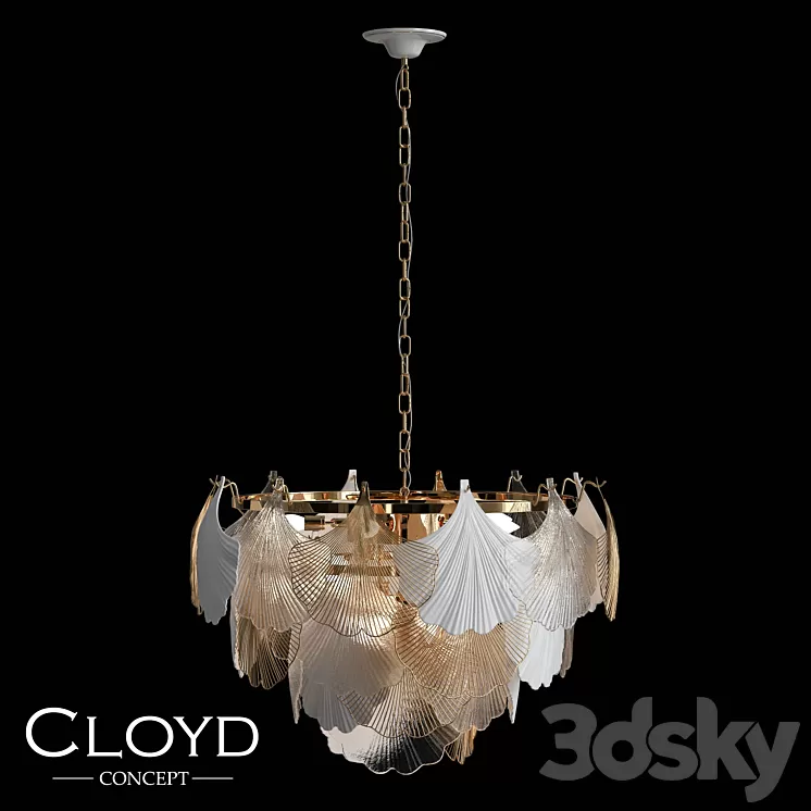 Chandelier Cloyd POLYNESIA C14 (art.10966) 3dskymodel