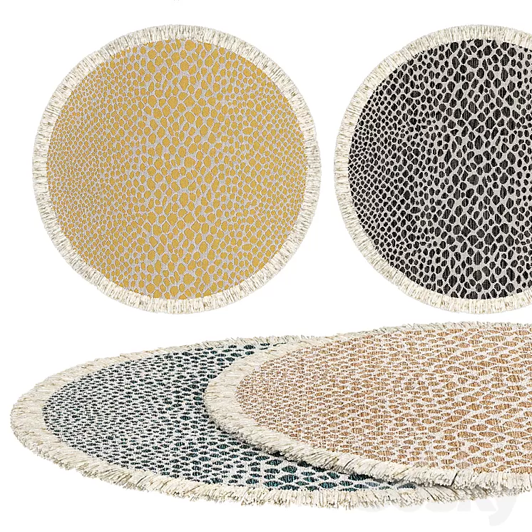 circle carpets 3dskymodel