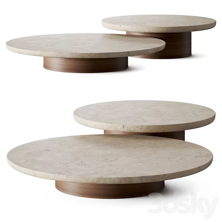 Collector Lessa Coffee Tables 3dskymodel