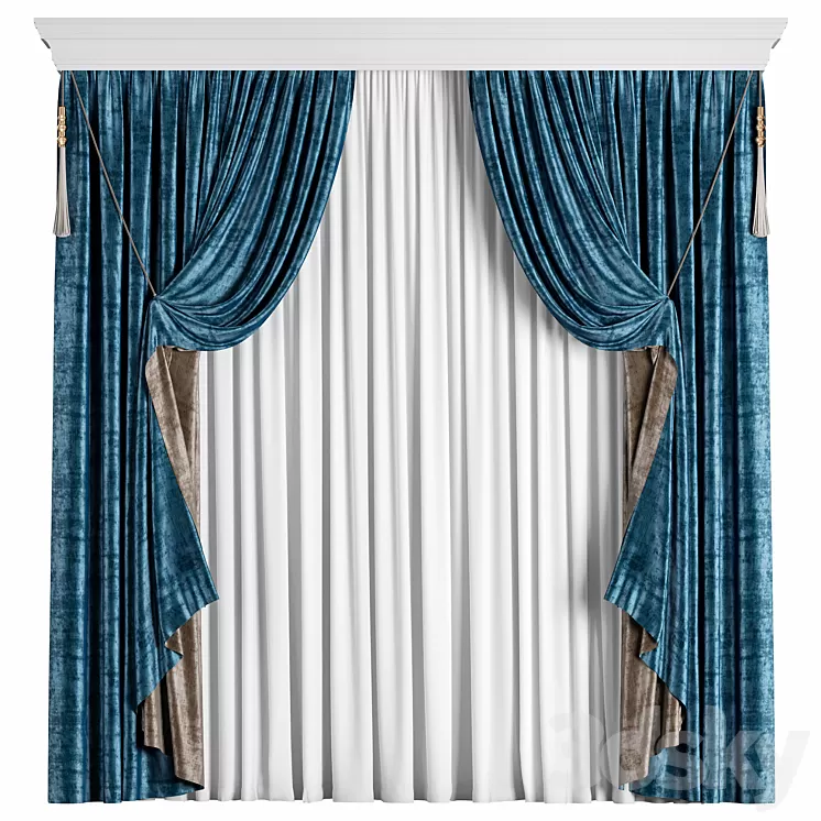 Curtain 3dskymodel