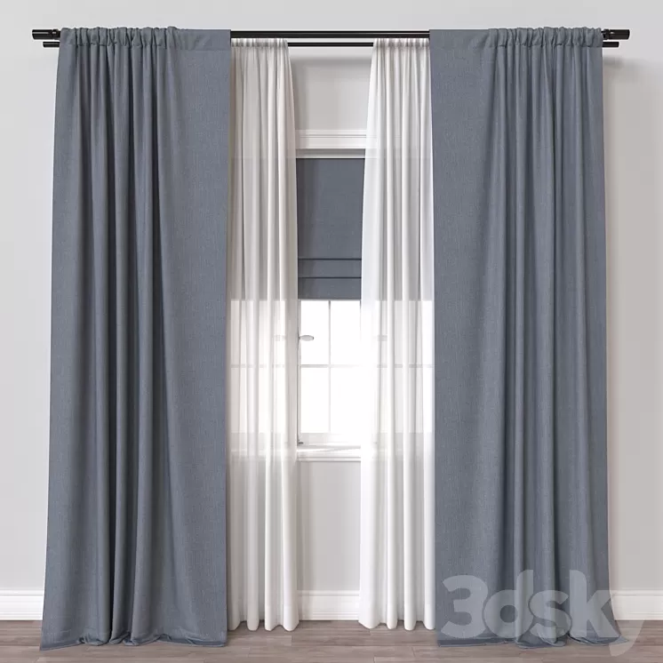Curtain A299 3dskymodel
