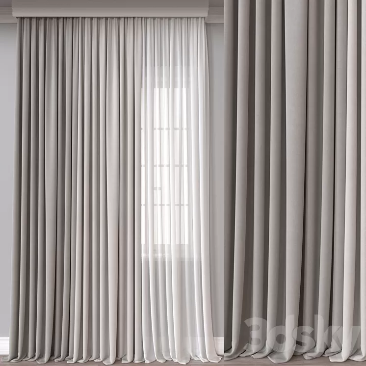 Curtain A586 3dskymodel