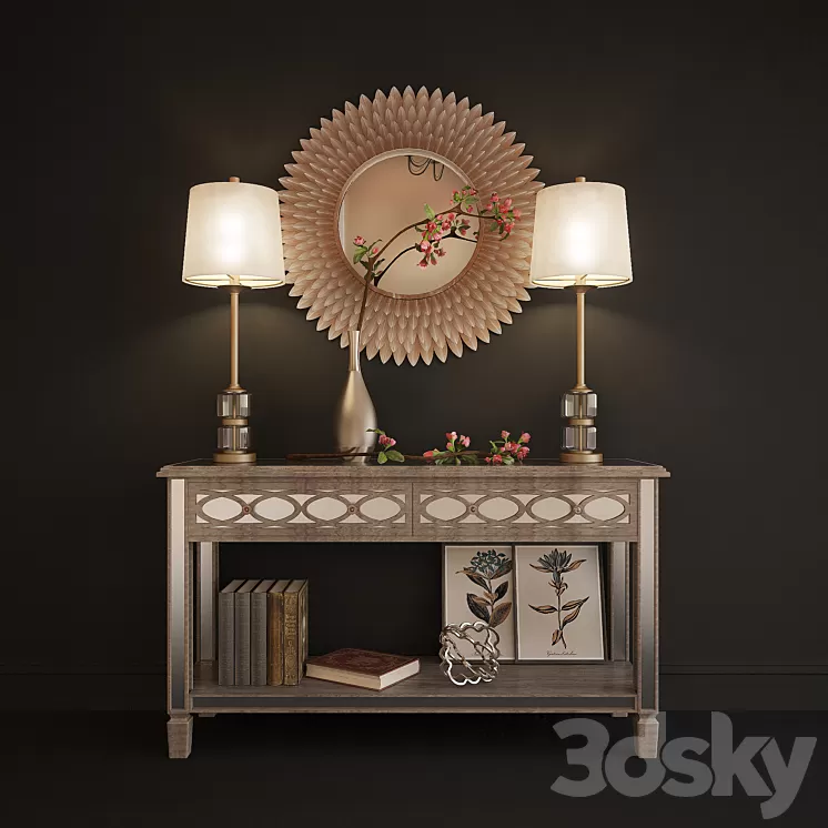 Decorative set №4 3dskymodel