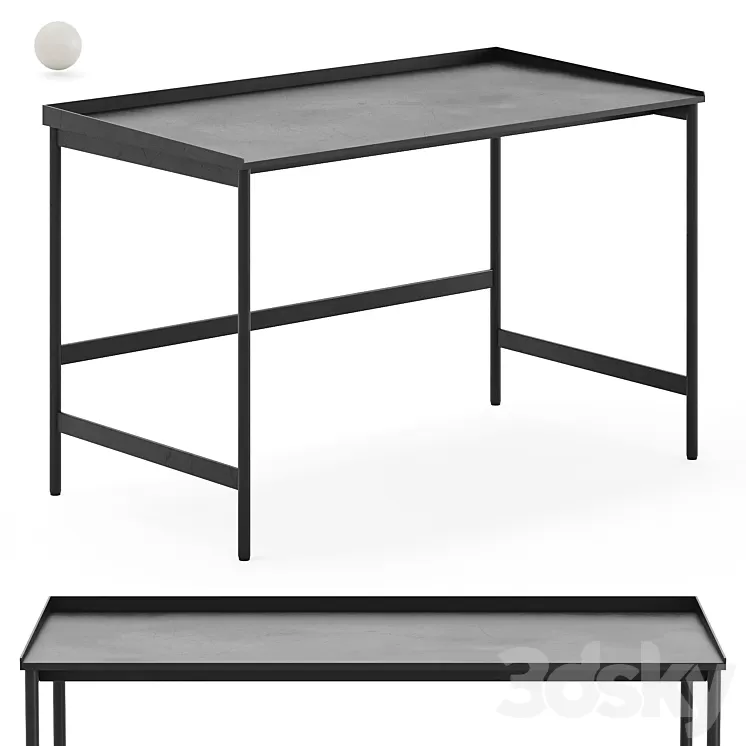 Desk Asti by BoConcept 3dskymodel