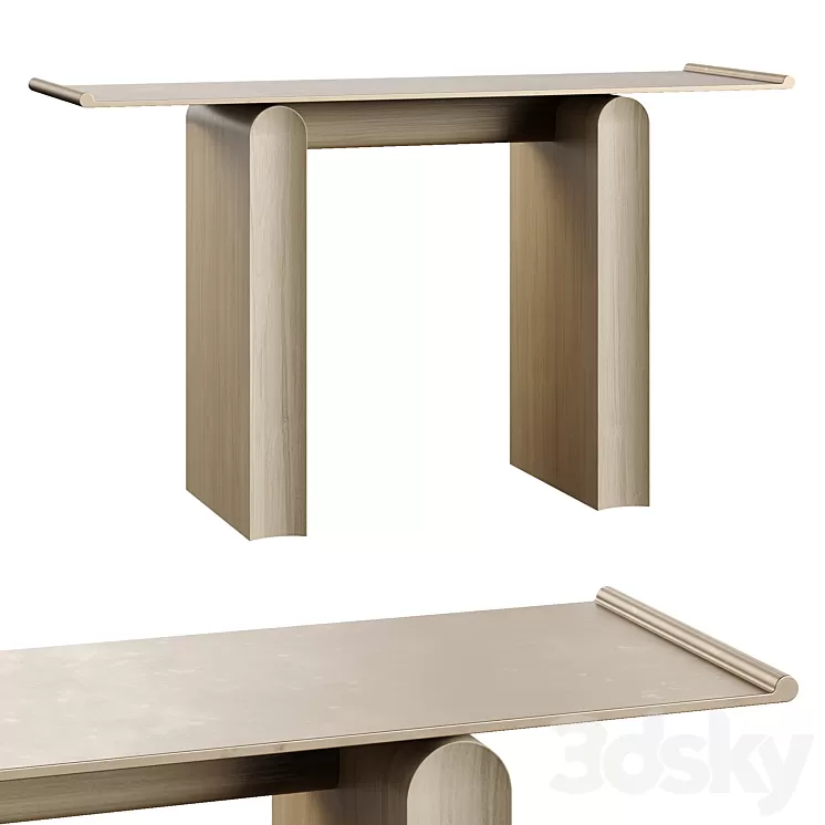 District Eight D8 Tonkin Console Table 3dskymodel