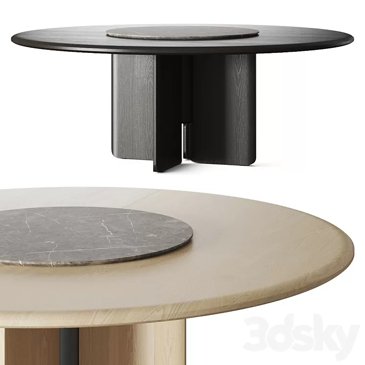 District Eight Faifo Dining Table 3dskymodel