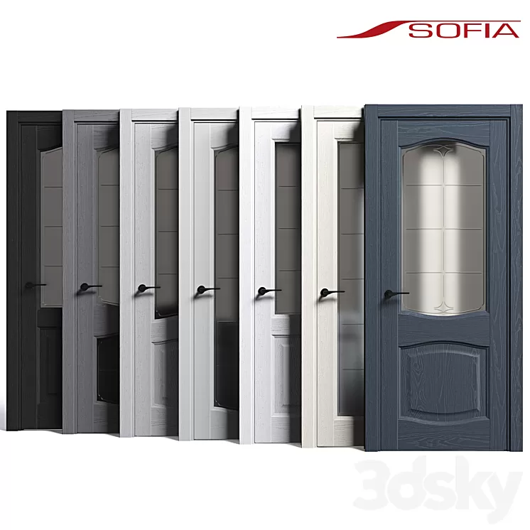 Doors Sofia Classic Part 2 3dskymodel