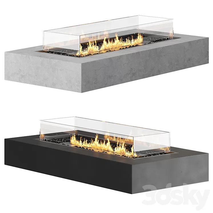 EcoSmart Fire | Fireplace 3dskymodel