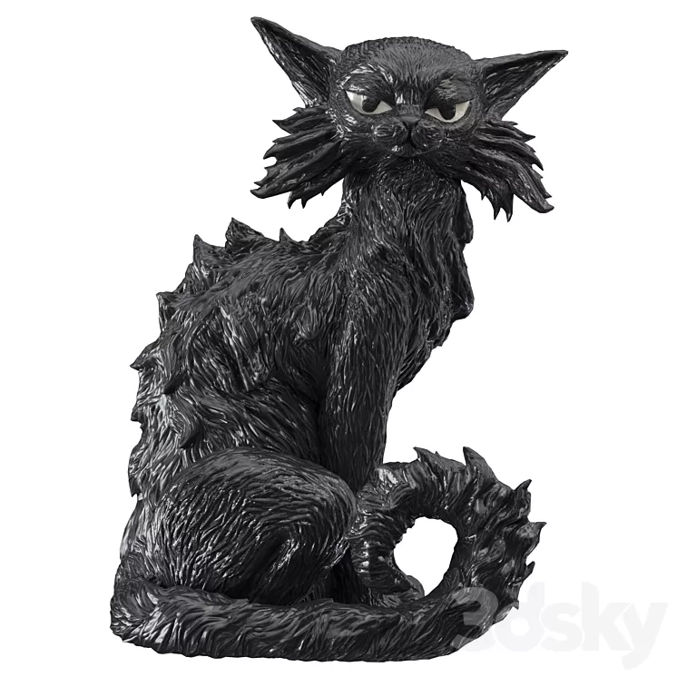 Figurine Cat Salem 3dskymodel