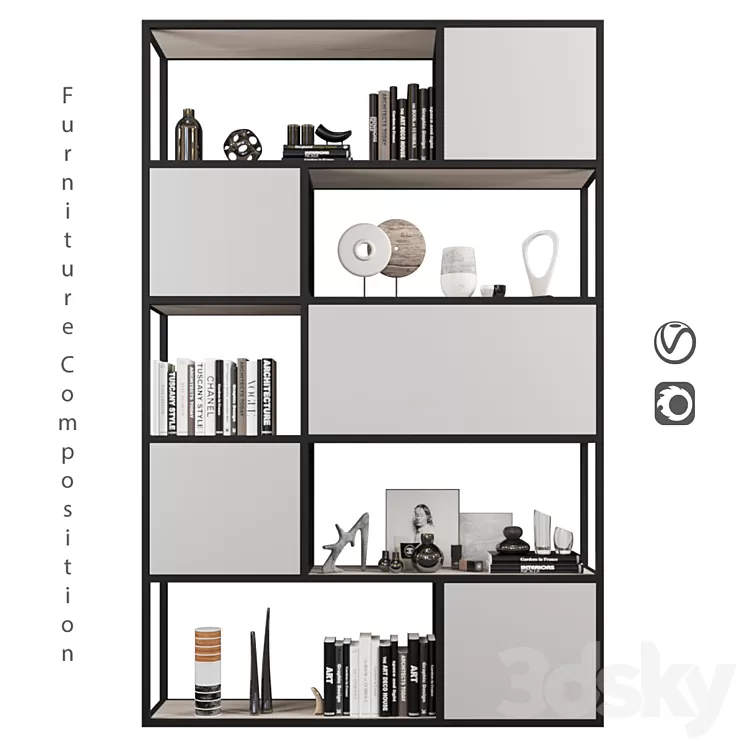Furniture composition | 233 3dskymodel