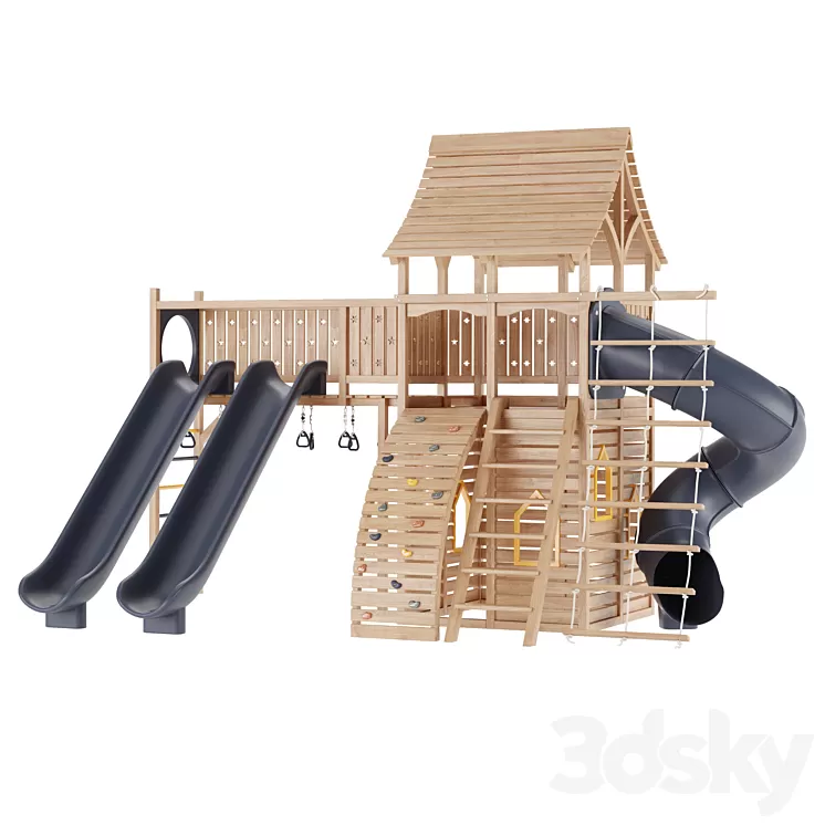 Game complex Playhouses03 3dskymodel