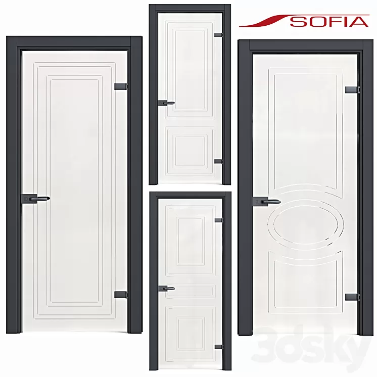 Glass doors Phantom Classic Sofia 3dskymodel