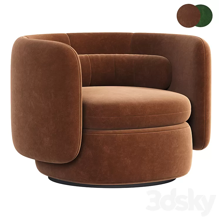 Group armchair 3dskymodel