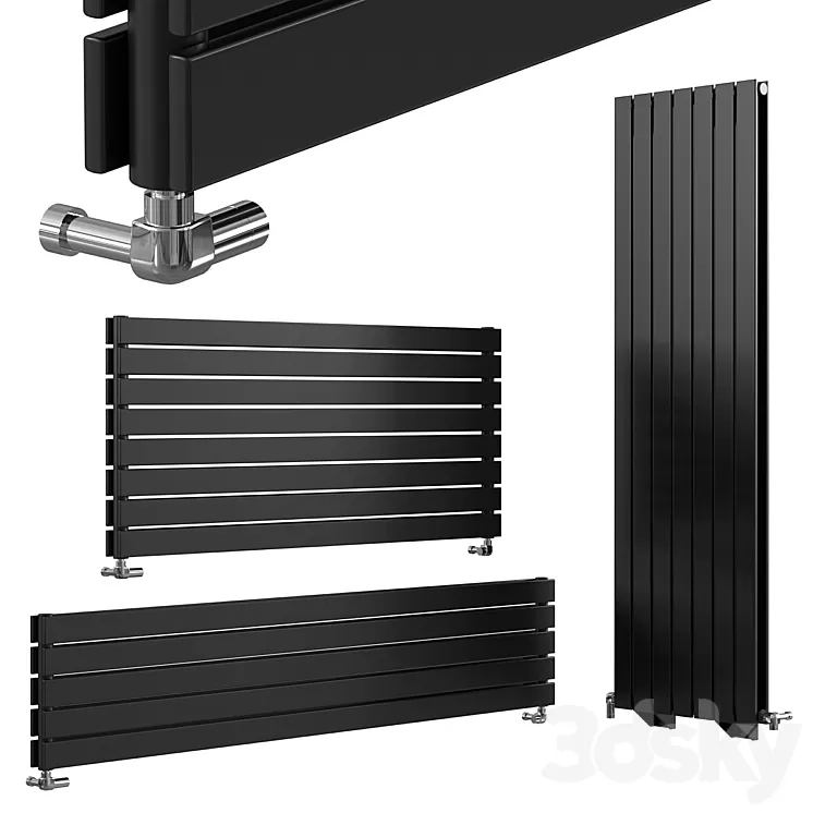 Heating radiator Ideale Vittoria 3dskymodel