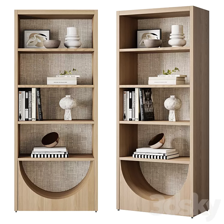 Helms Bookcase 3dskymodel