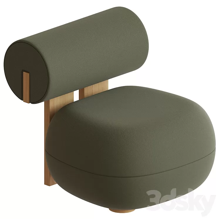 Hippo Lounge Chair 3dskymodel