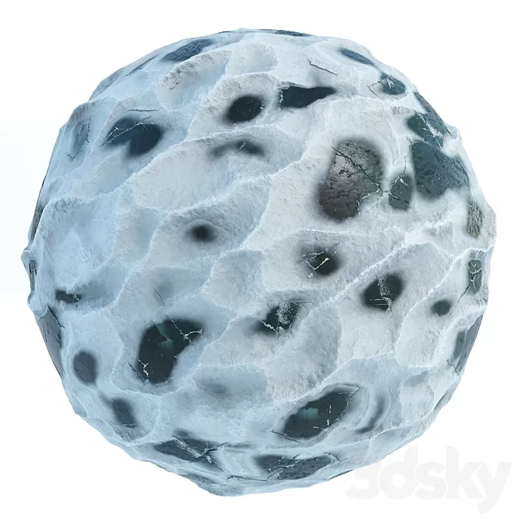 Ice with Snow 3dskymodel