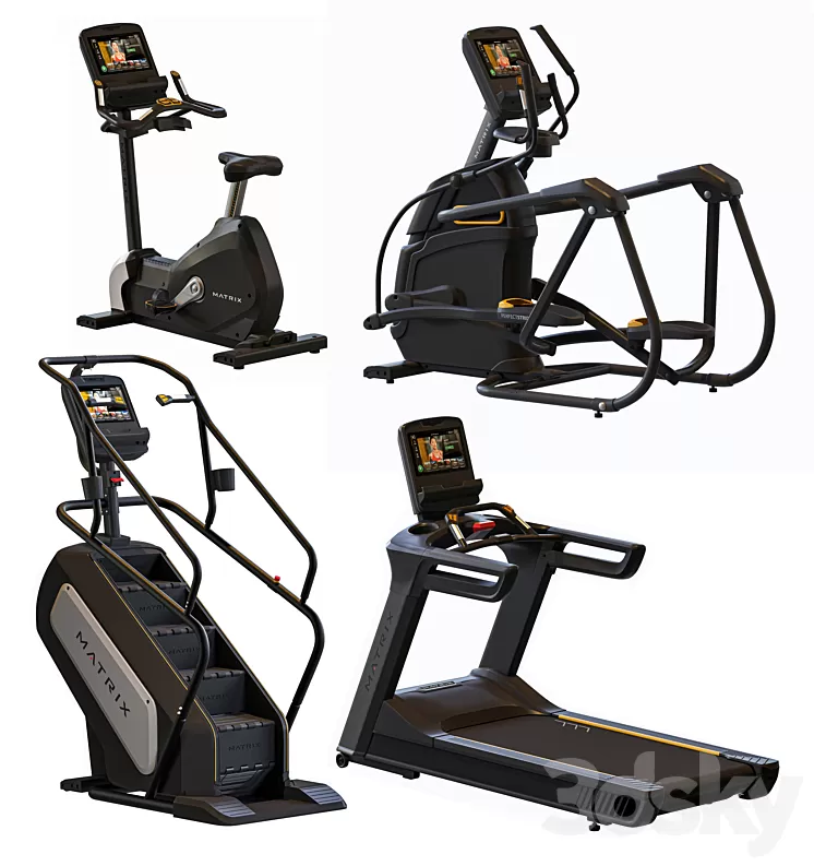 Matrix Fitness for Exercise Gym ( Performance Series ) 3dskymodel