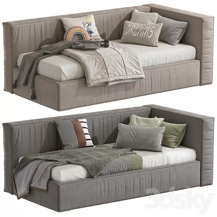 Modern style sofa bed 281 3dskymodel