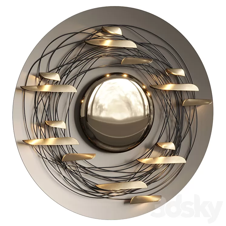 Paolo Castelli Anodine Circle Light 3dskymodel