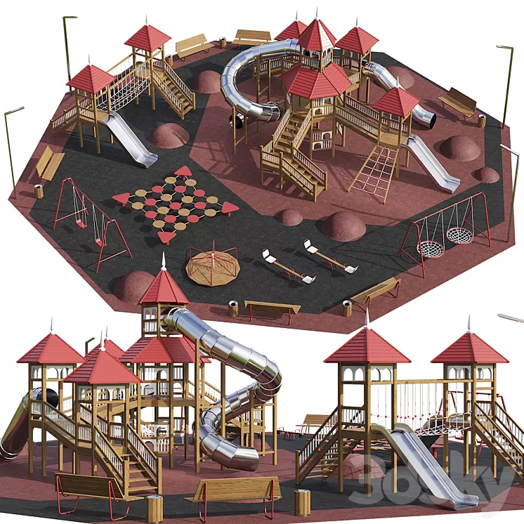 Playground 3dskymodel