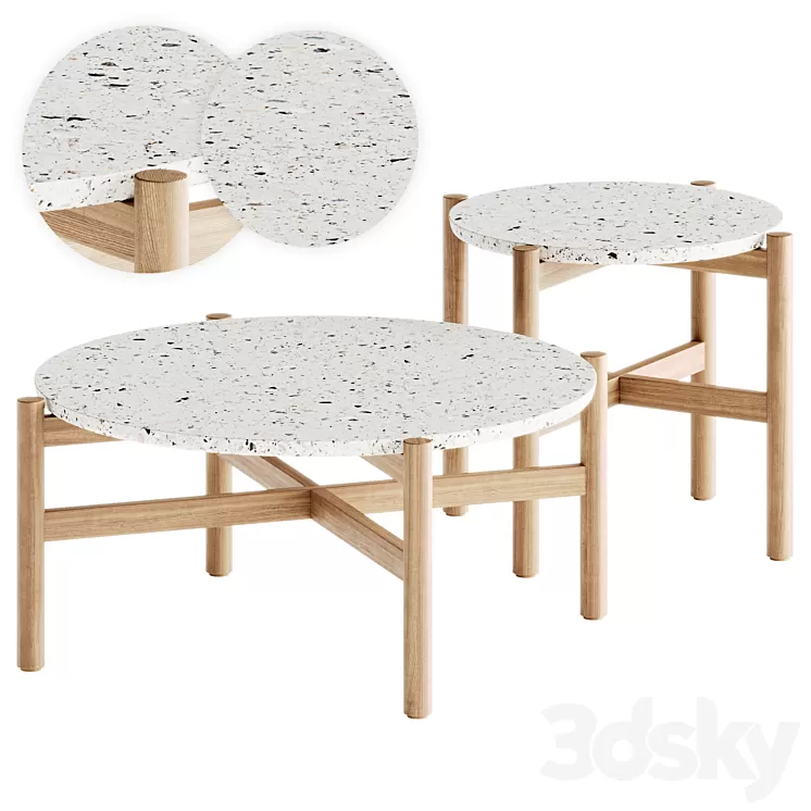 Pola Coffee Tables by Kave Home 3dskymodel