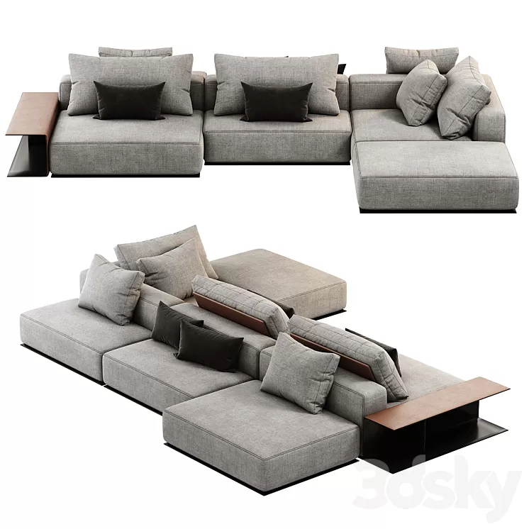 Poliform WESTSIDE sofa 3dskymodel