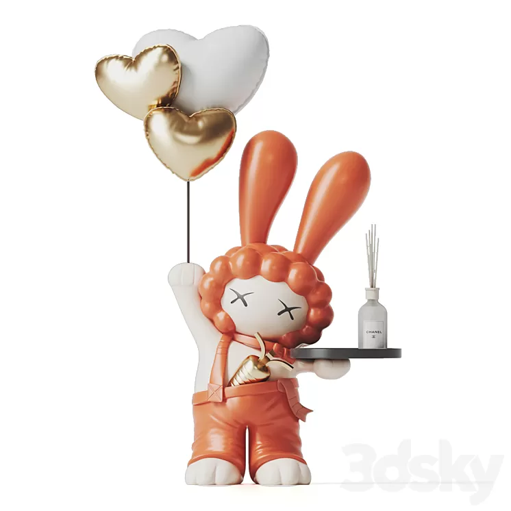 rabbit toys 3dskymodel
