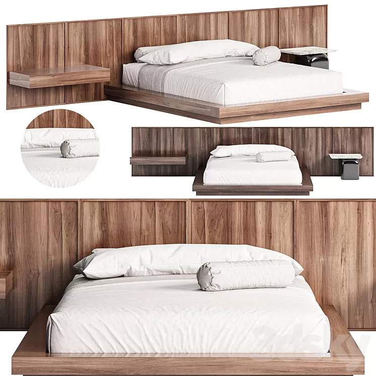 Samba Bed by Invisible Collection 3dskymodel