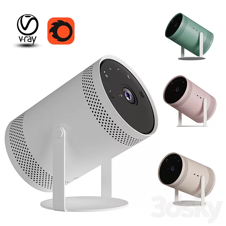 Samsung The Freestyle Projector 3dskymodel