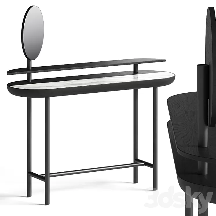 Secolo Apollo Dressing Table 3dskymodel