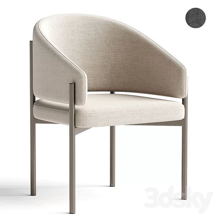 Solana Dining Chair 3dskymodel
