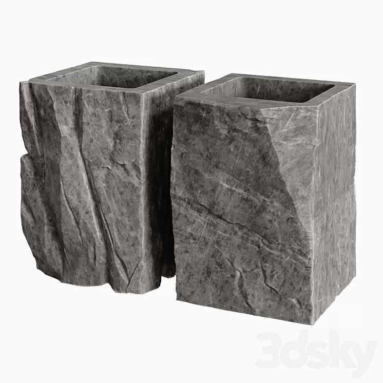Stone sink 3dskymodel