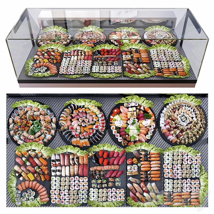 Sushi bar 3dskymodel