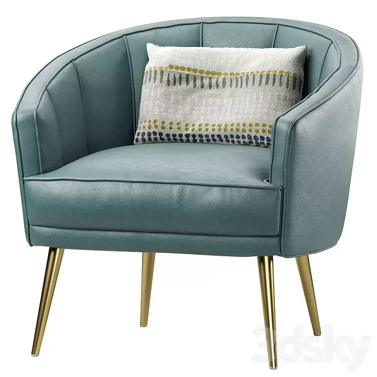 Tania Accent Chair LumiSource 3dskymodel